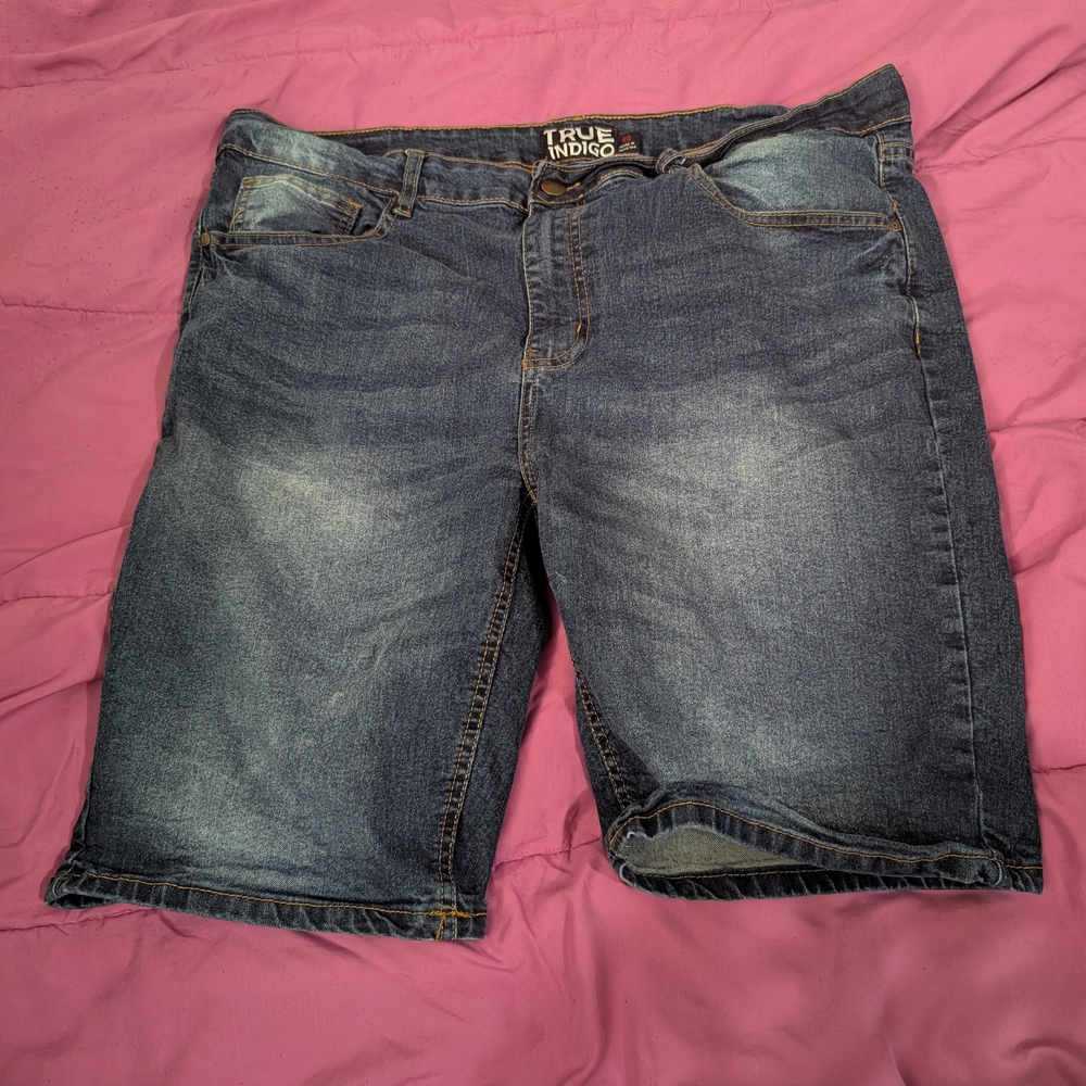 Indigo Men's Blue Jean Shorts